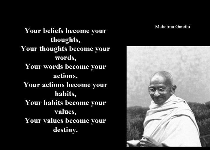 Gandhi Quote About Life
 5 life lessons from Mahatma Gandhi