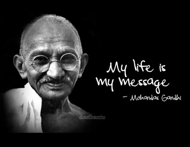 Gandhi Quote About Life
 Life quotes mahatma gandhi quote and pictureof the day