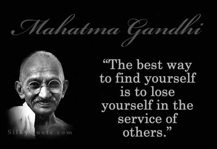 Gandhi Quote About Life
 Leadership Quotes By Gandhi QuotesGram