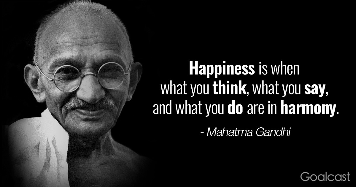 Gandhi Quote About Life
 Top 20 Most Inspiring Mahatma Gandhi Quotes Goalcast