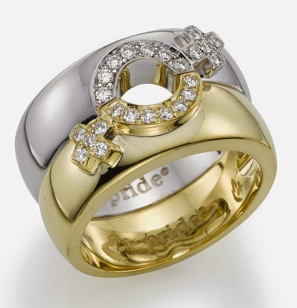 Gay Wedding Rings
 Lesbian Wedding Ring Sets Australia White and Gold Model