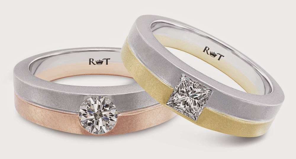 Gay Wedding Rings
 Lesbian Matching Wedding Ring Sets Platinum with Diamond