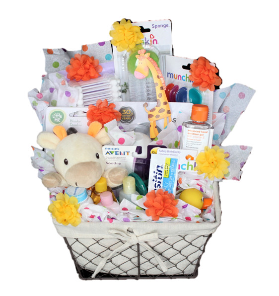 Gender Neutral Baby Gift Baskets
 Gender Neutral Uni Baby Safety Gift Basket