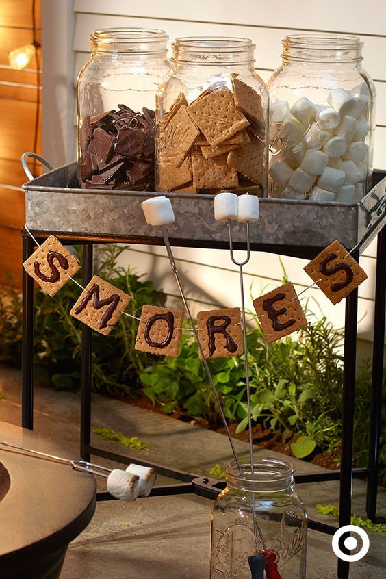 Gently Used Wedding Decorations
 Set up a build your own s’mores bar sure to wow with