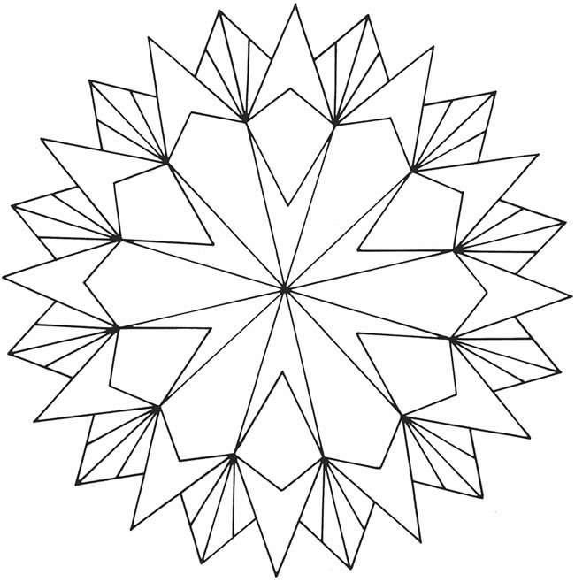 Geometric Coloring Pages For Kids
 Free Printable Geometric Coloring Pages for Adults
