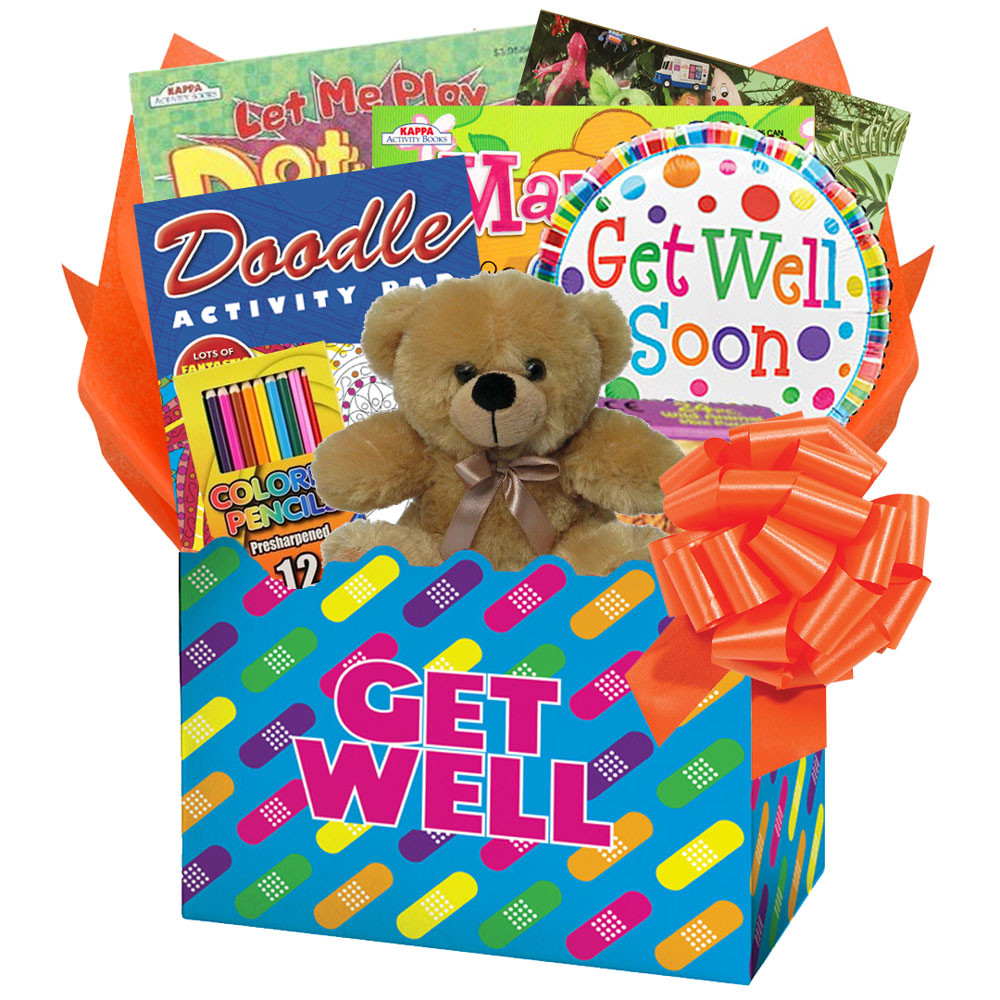 Get Well Gifts For Child
 Kids Get Well Gift Box of Things to Do will keep kids