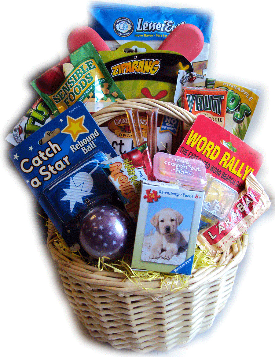 Get Well Gifts For Child
 Boredom Buster Healthy Get Well Basket for Children