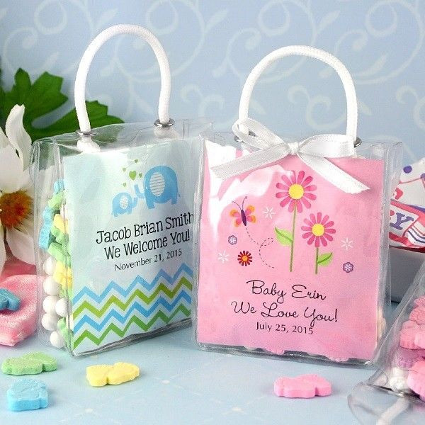 Gift Bag For Baby Shower
 Baby Shower Mini Gift Totes for Baby Shower Favors & Gift