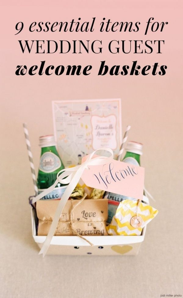 Gift Bag Ideas For Out Of Town Wedding Guests
 Wedding Wel e Bags 9 things you must include for guests