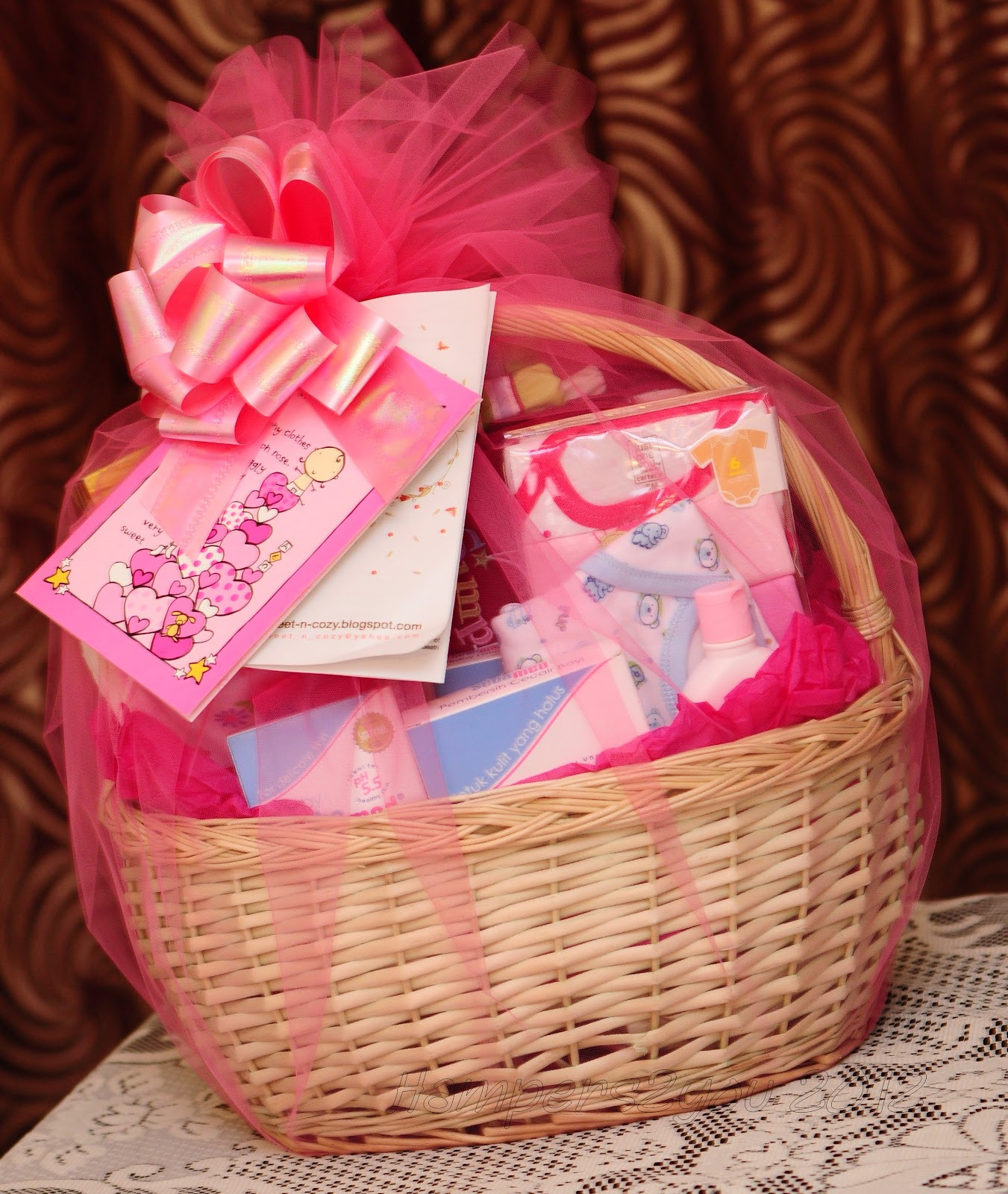 Gift Basket Baby
 Hampers2you Baby Gift Baskets for Newborn Girl