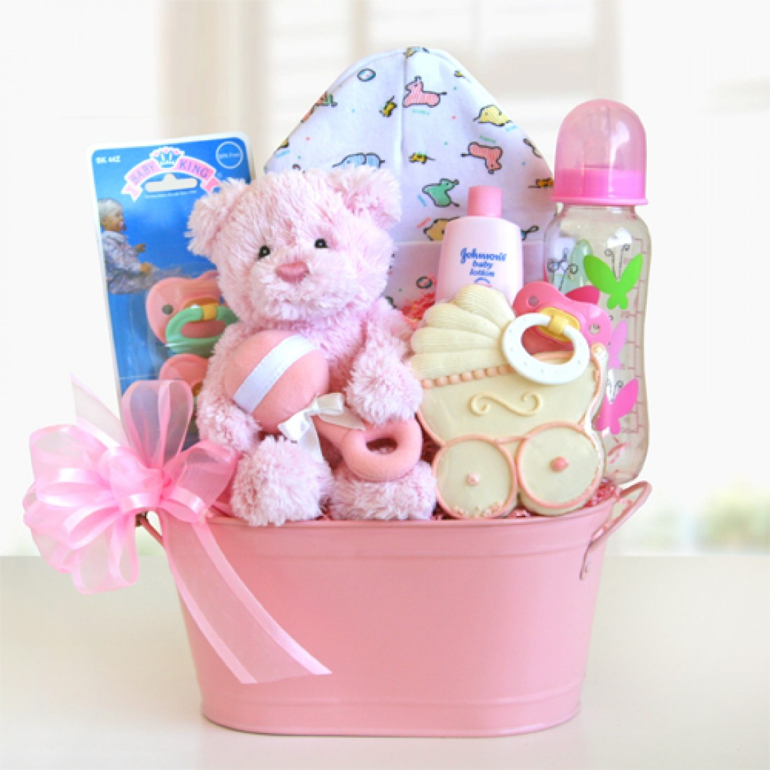 Gift Basket Baby
 Cute Package New Baby Gift Baskets