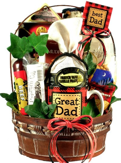 Gift Basket Ideas For Dads
 Father s Day Gift Basket To A Great Dad