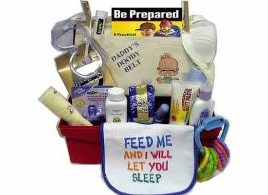 Gift Basket Ideas For Dads
 New Dad Gift Basket
