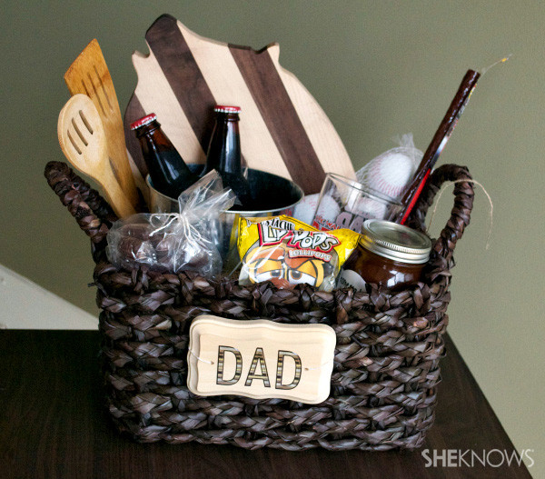 Gift Basket Ideas For Dads
 Build your own "broquet" for Father s Day