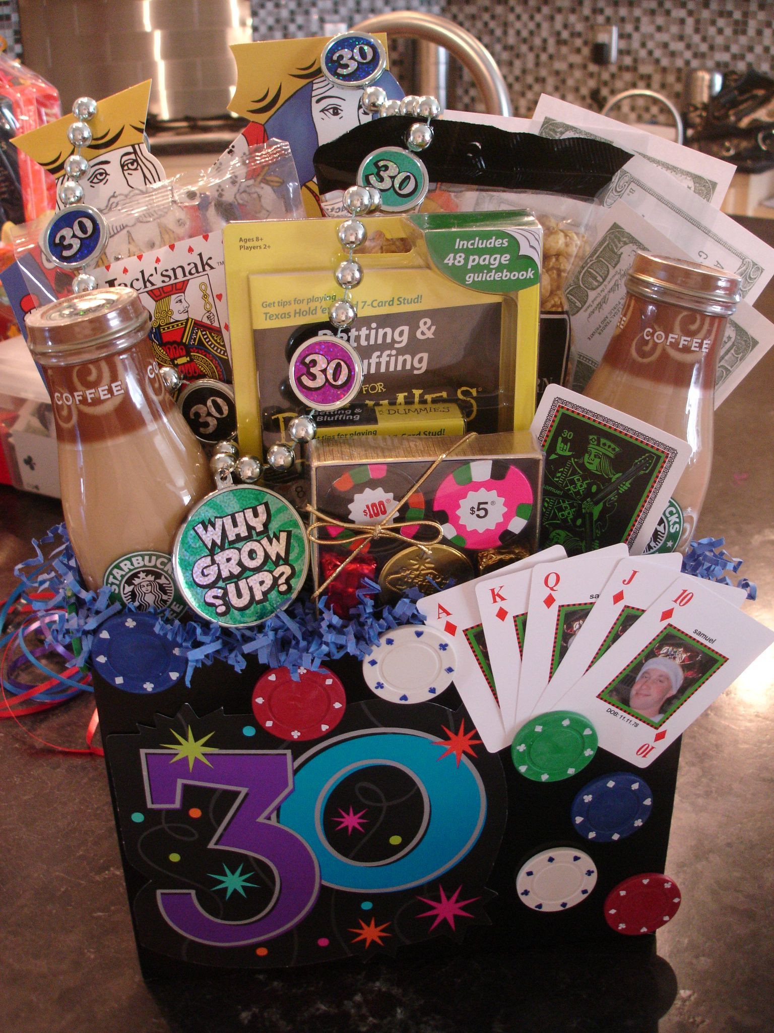 Gift Baskets Birthday
 Las Vegas 30th Birthday Gift Basket Delivery to all Las