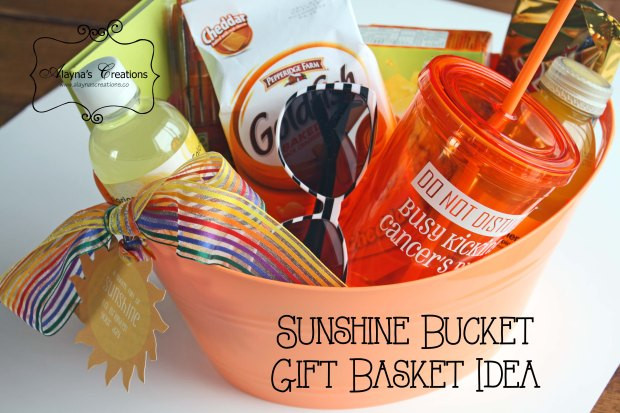 Gift Baskets Ideas For Work
 Sunshine Bucket Gift Idea