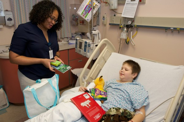 Gift For Child In Hospital
 Gift bags brighten patient stays at Akron Children’s