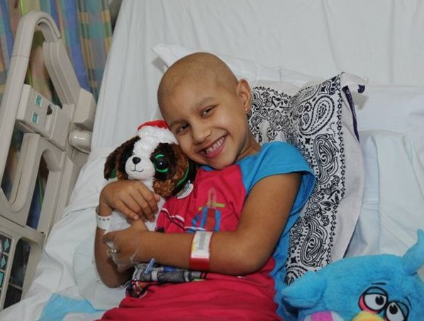 Gift For Child In Hospital
 Child with Bone Cancer Receives Generous Holiday Gift