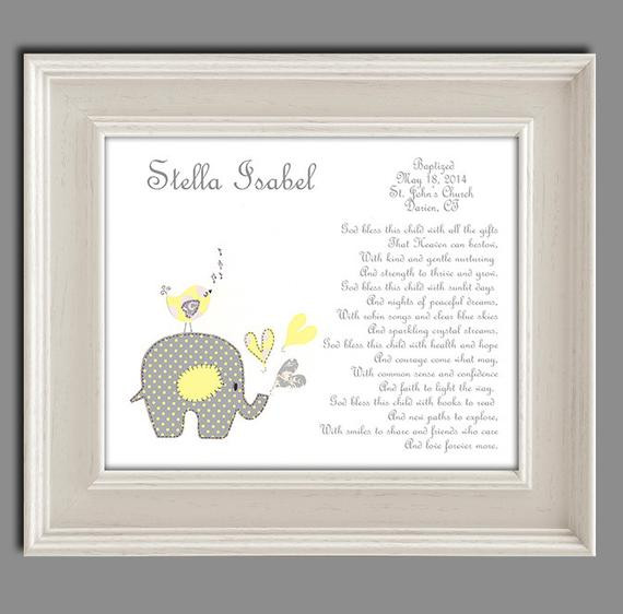 Gift For Godmother From Baby
 Baptism Gift from Godparents Baby Girls by SnoodleBugs on Etsy