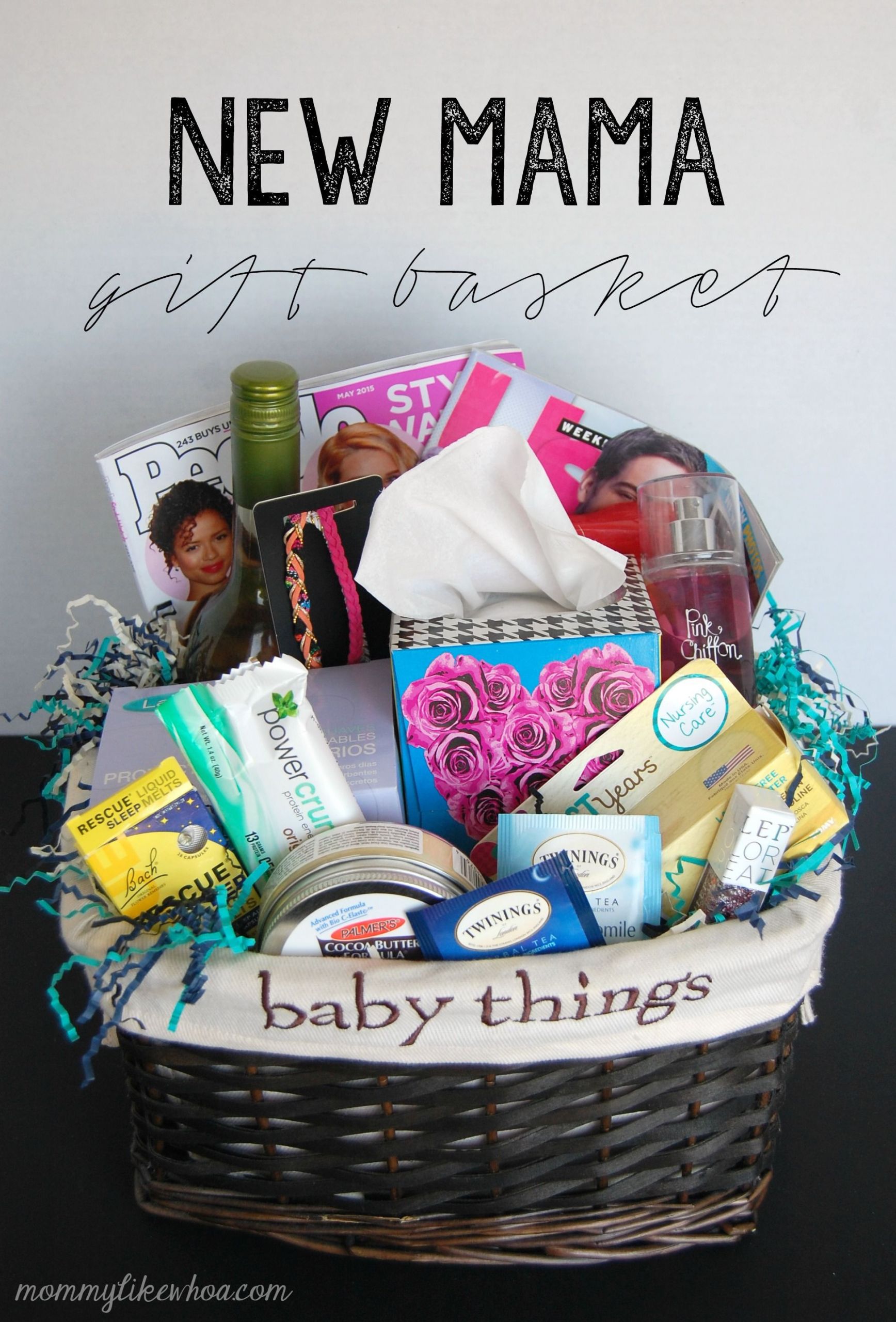 Gift For Mom Baby Shower
 New Mama Gift Basket