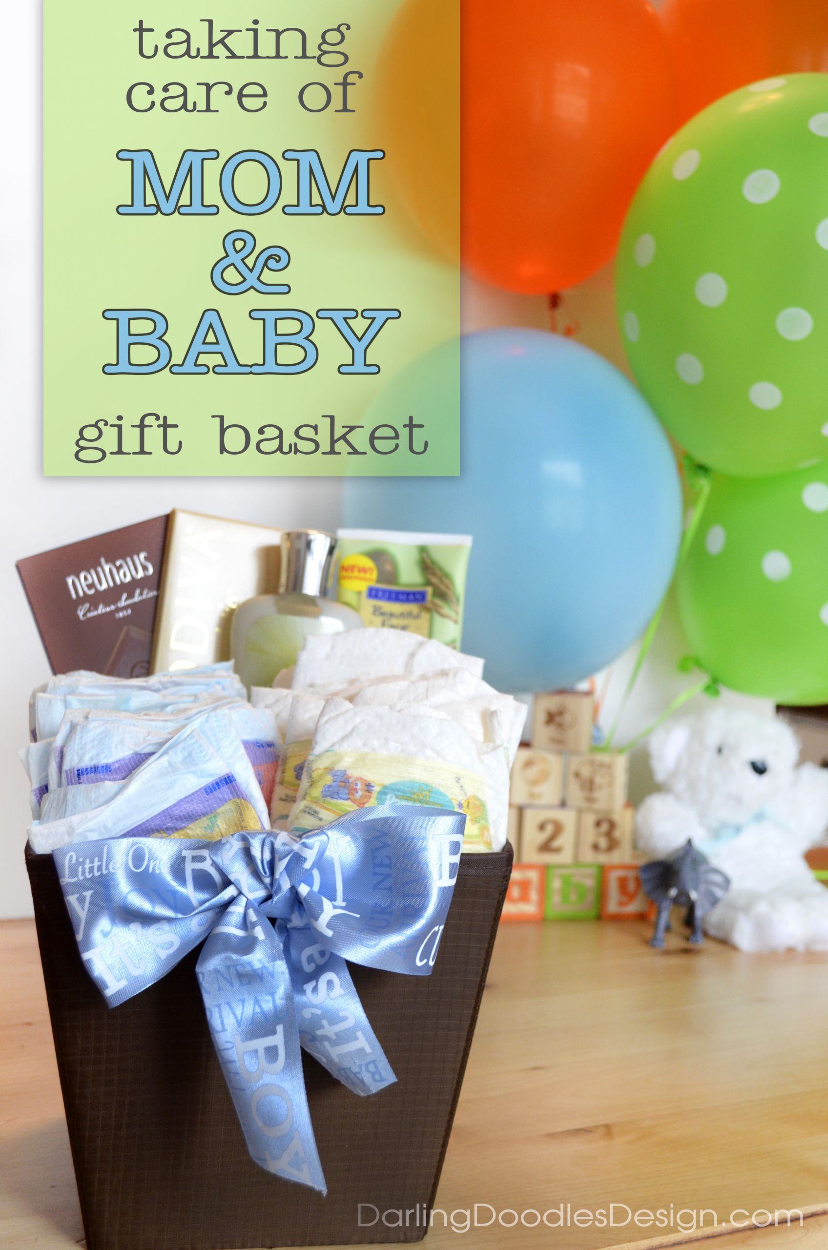 Gift For Mom Baby Shower
 A Baby Shower Gift for Mom & Baby Darling Doodles