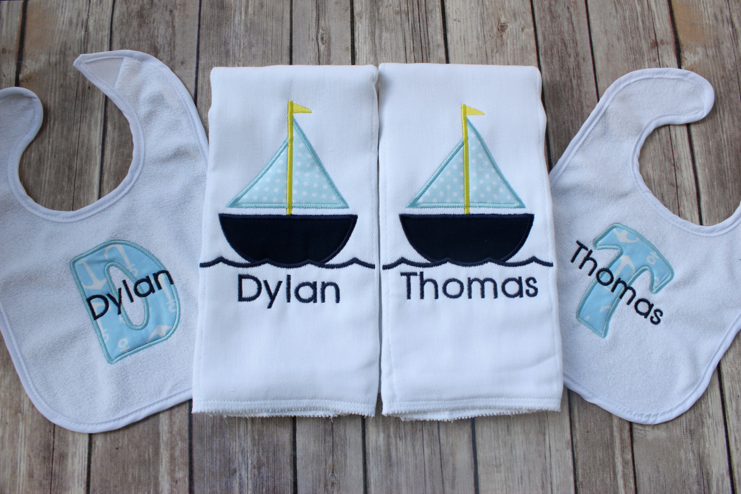 Gift For Twin Baby Boy
 Personalized Baby Boy Twin Gift Boy Twin Baby Shower Gift
