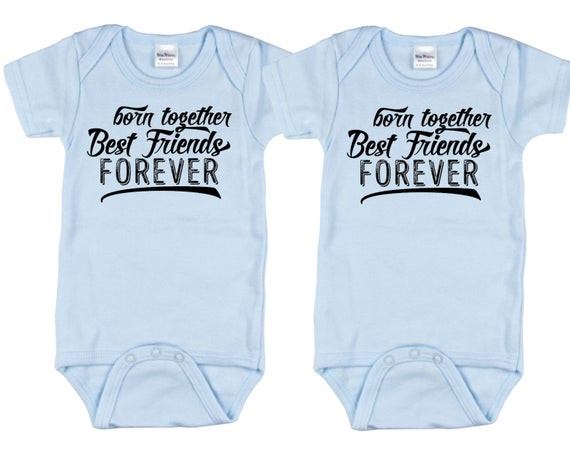Gift For Twin Baby Boy
 Cute Baby t for twin boys Born To her Best Friends