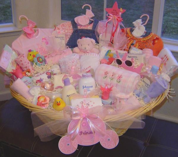 Gift Ideas Baby Girl
 Gift Basket