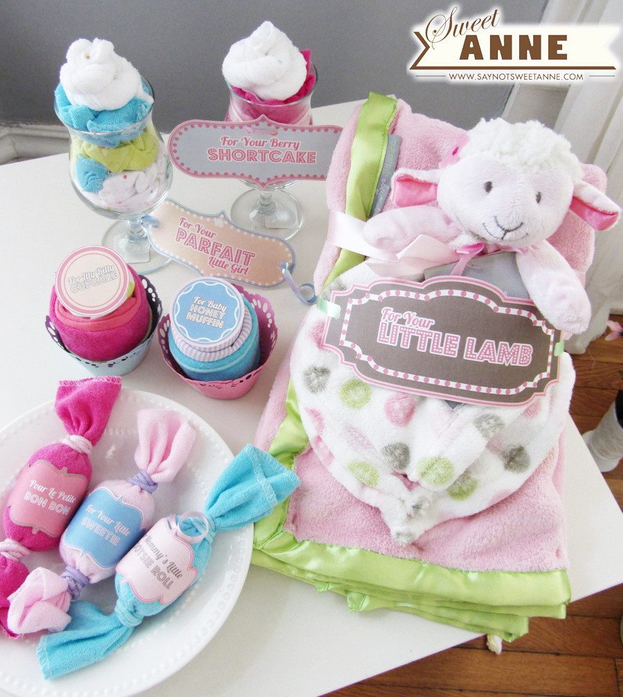 Gift Ideas Baby Girl
 Baby Shower Gifts [Free Printable] Sweet Anne Designs