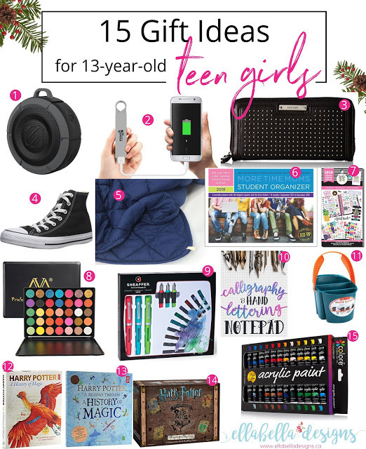 Gift Ideas For 15 Year Old Girls
 Ellabella Designs 15 Gift Ideas for 13 year old Teen