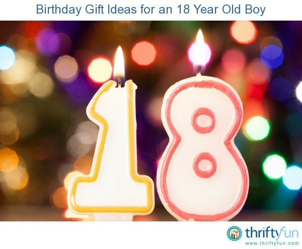 Gift Ideas For 18 Year Old Boys
 Birthday Gift Ideas for an 18 Year Old Boy