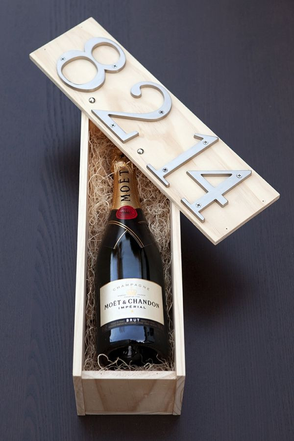 Gift Ideas For A Wedding
 Make your own wedding ceremony wine box