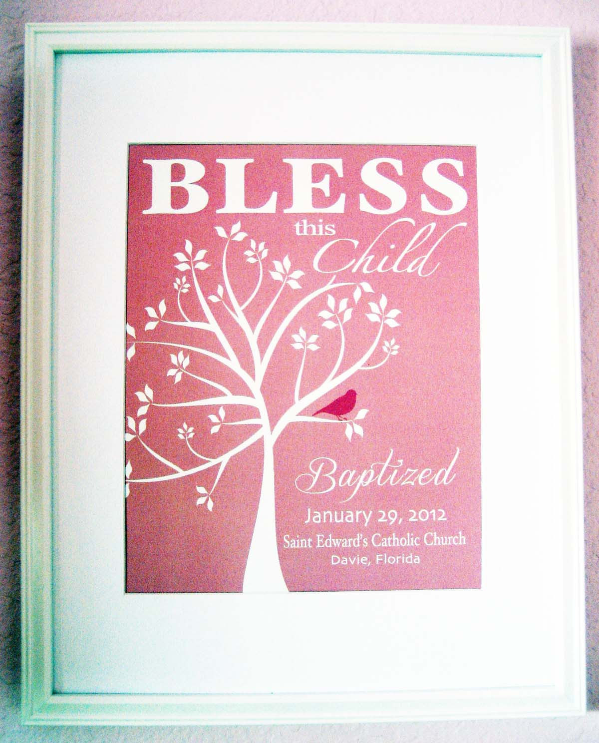 Gift Ideas For Baby Dedication
 Christening Gift Baptism Gift Baby Girl by KreationsbyMarilyn