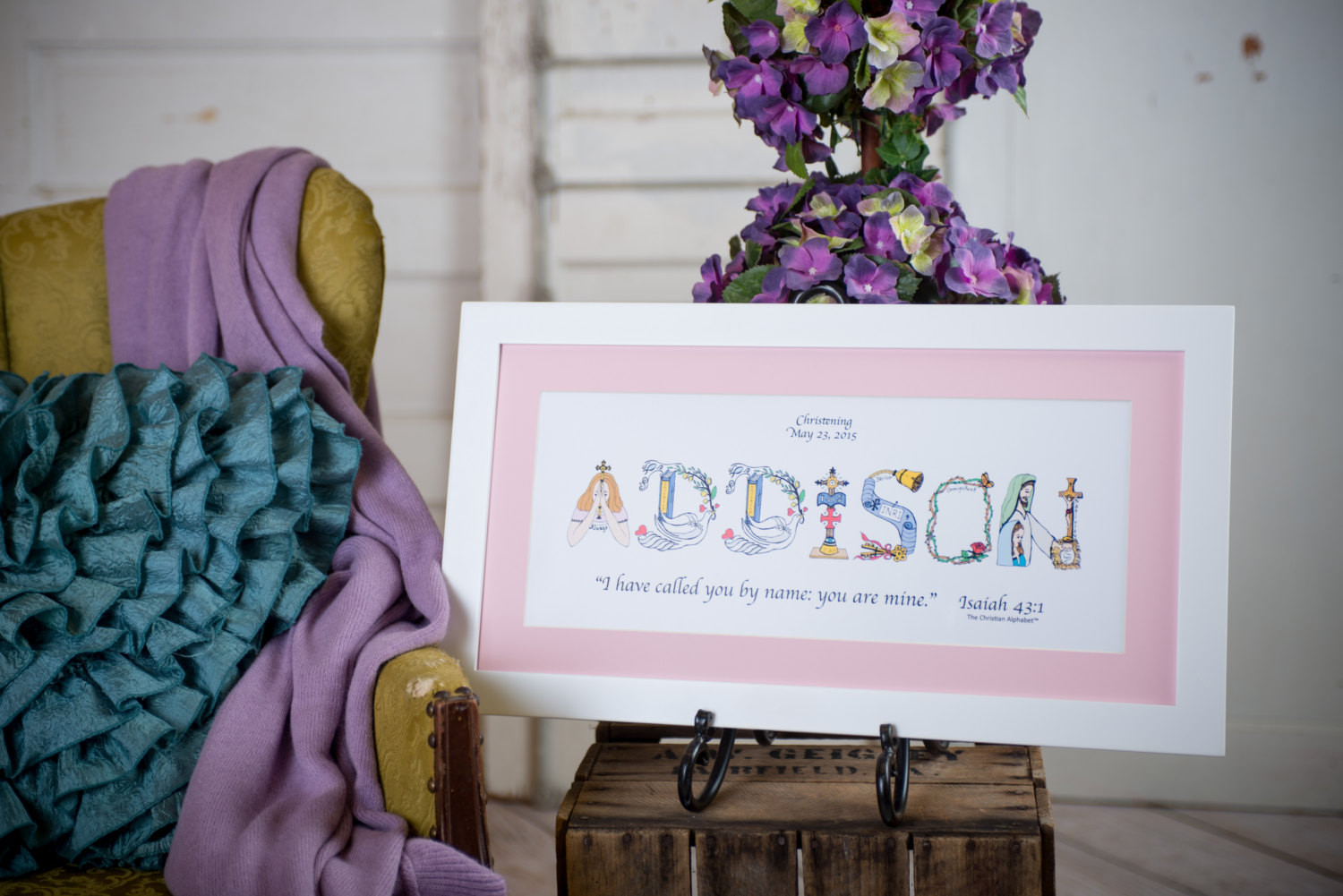 Gift Ideas For Baby Dedication
 Baby Girl Christening Gifts Personalized by