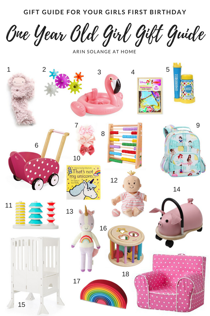 Gift Ideas For Baby First Birthday
 e Year Old Girl Gift Guide