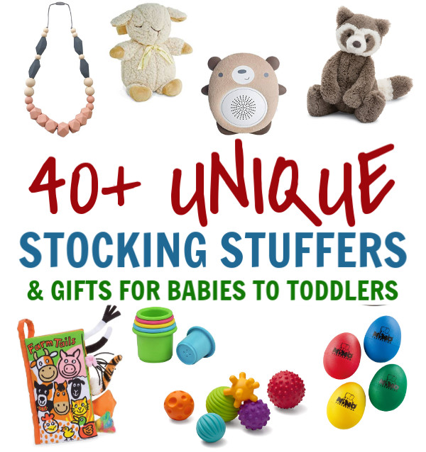Gift Ideas For Baby'S First Easter
 Best of 2020 40 Unique Stocking Stuffers For Babies