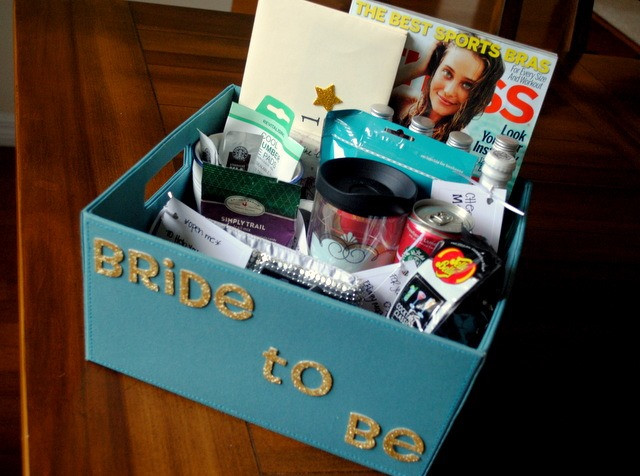 Gift Ideas For Bachelorette Party For Bride
 Bachelorette Party Gift Basket Peanut Butter Fingers