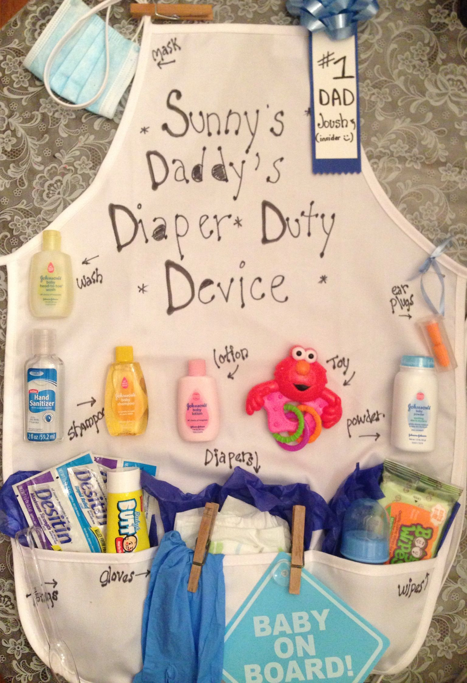 Gift Ideas For Dad From Baby Girl
 DIY Daddy s Baby Shower Gift