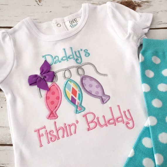 Gift Ideas For Dad From Baby Girl
 Daddy s Fishing Buddy Bodysuit & Leg Warmers Gift for