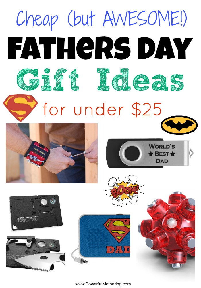 Gift Ideas For Dad On Father'S Day
 Cheap Fathers Day Gift Ideas for under $25