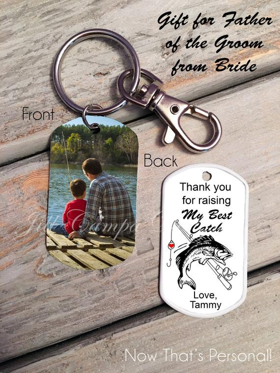 Gift Ideas For Father Of The Groom
 FATHER of the GROOM GIFT from bride Fishing theme