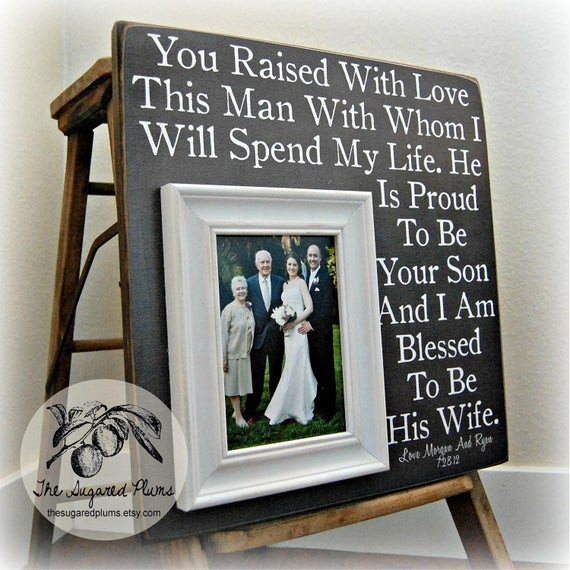 Gift Ideas For Father Of The Groom
 Parents of the Groom Gift Mother of the Groom by
