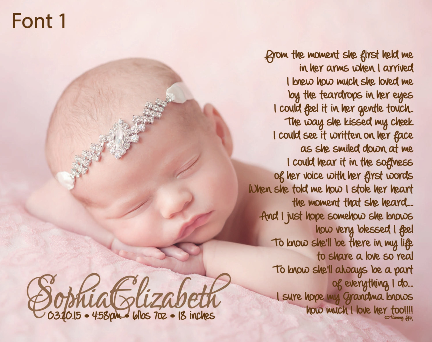 Gift Ideas For First Mothers Day
 Grandmas First Mother s Day Gift Personalized Poem