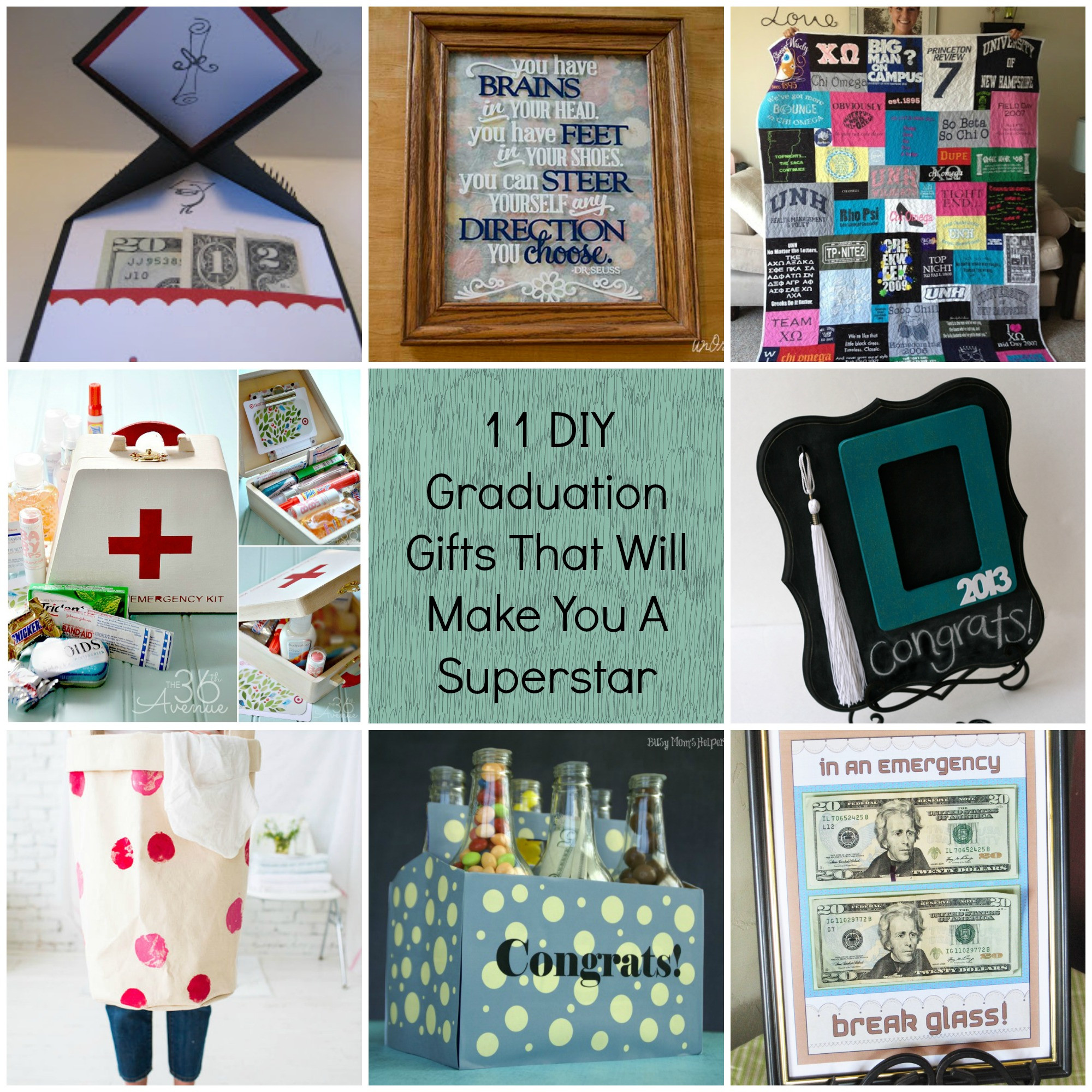 Gift Ideas For Graduation
 11 DIY Graduation Gifts That Will Make You A Superstar