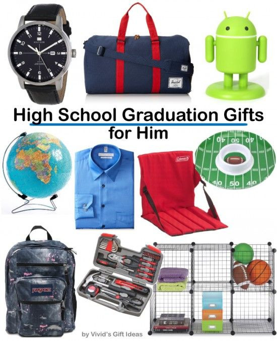 Gift Ideas For High School Graduation
 Gifts for Graduating High School Boys