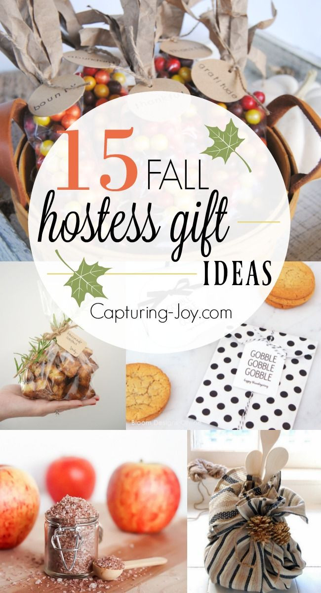 Gift Ideas For Thanksgiving Dinner
 15 Hostess Gift Ideas for Fall Fall Gift Ideas to show
