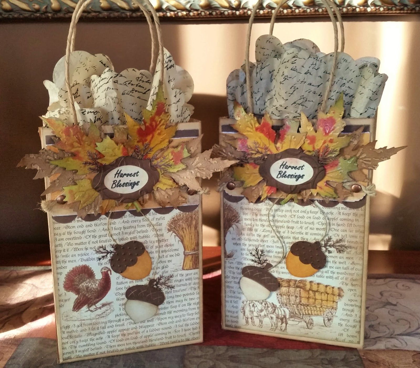 Gift Ideas For Thanksgiving Guests
 Thanksgiving Gift Bags small "Thank You" for my dinner