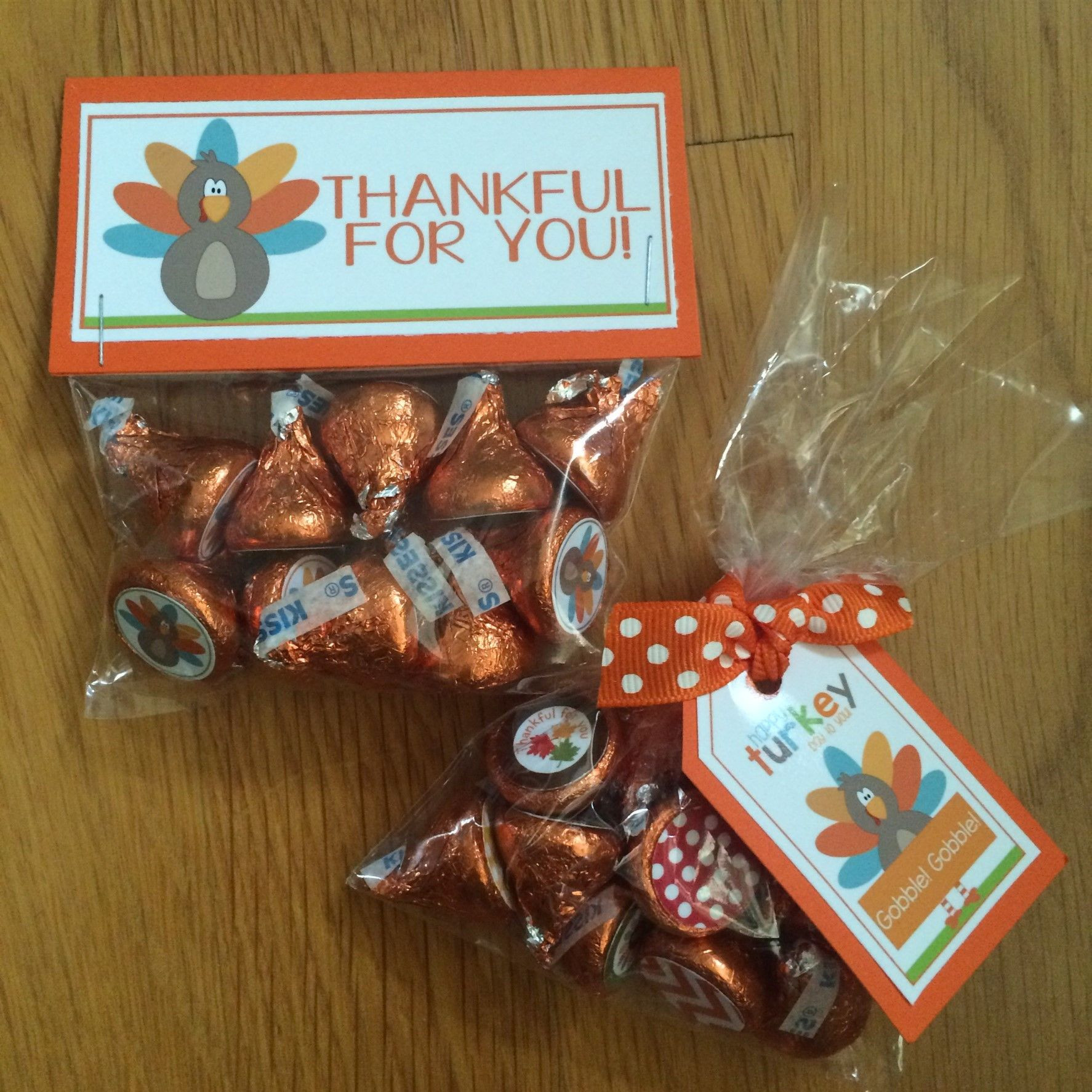 Gift Ideas For Thanksgiving Guests
 Hershey Kiss Party Favors Thanksgiving