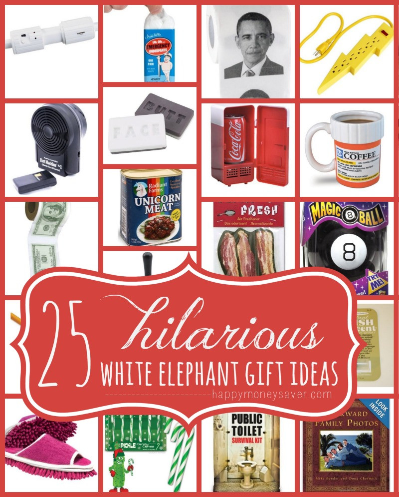 Gift Ideas For White Elephant Christmas Party
 25 Best Hilarious White Elephant Gift Ideas