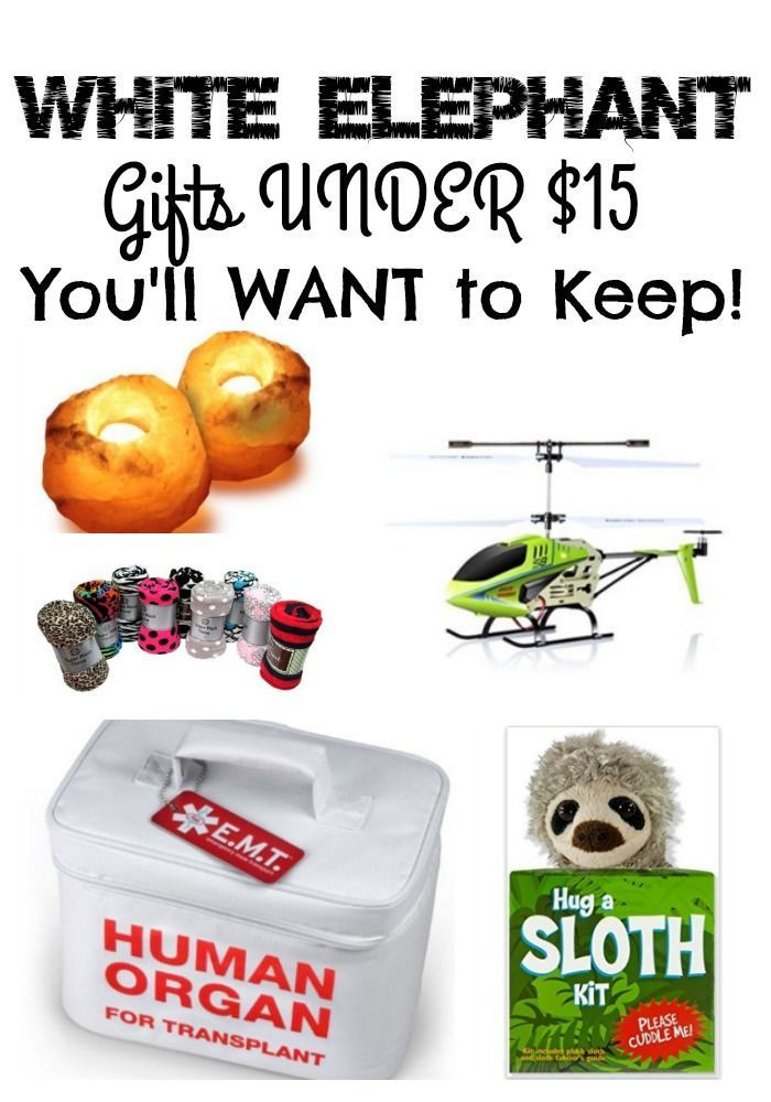 Gift Ideas For White Elephant Christmas Party
 White Elephant Gift Ideas UNDER $15 that You ll WANT to